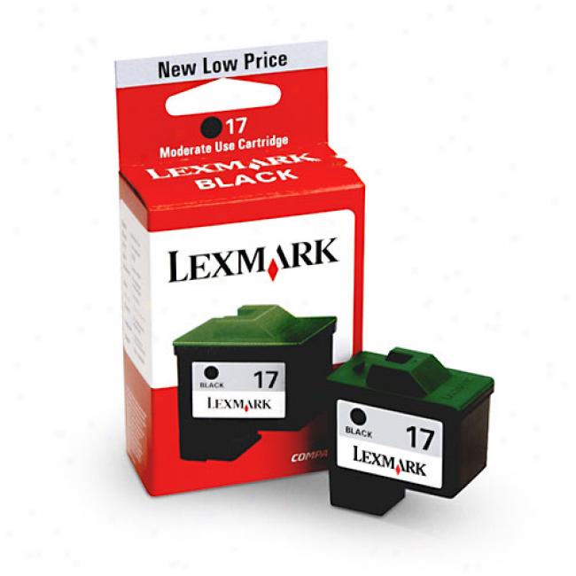 Lexmark Blaxkk Ink Jet Cartridge 10n0217