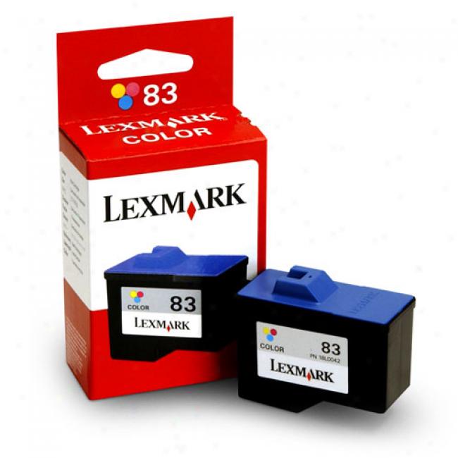 Lexmark Ink Cartridge, Color, #83