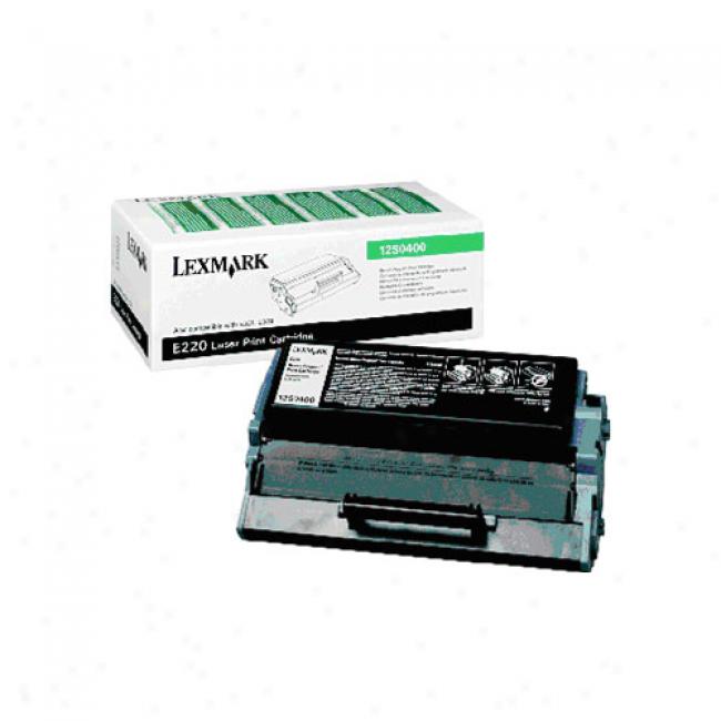 Lexmark Return Program Print Cartridge, Black