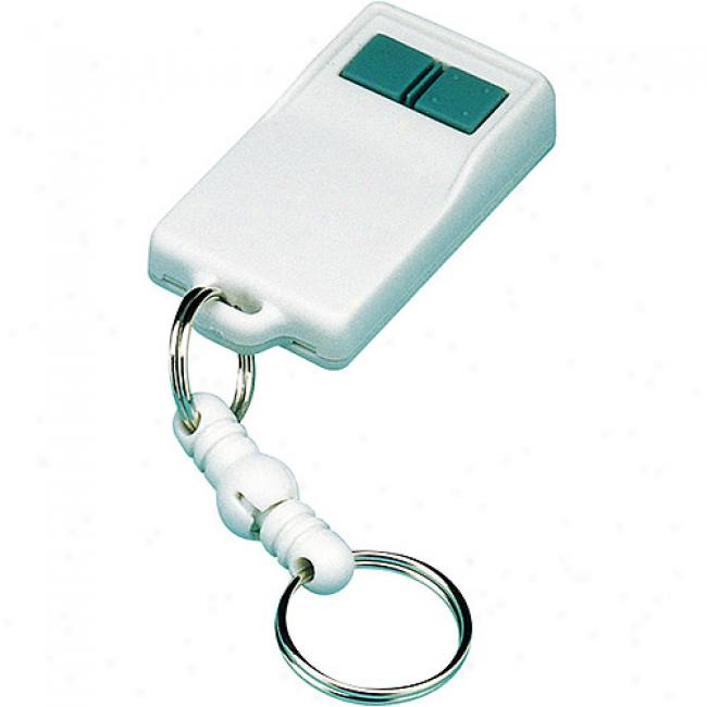 Linear 2-button, 3-channel Key Ring Transmitter