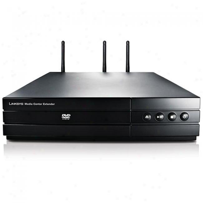 Linksys Dma-2200 Wireless-n Hd Media Extender With Built-in Dvd Player