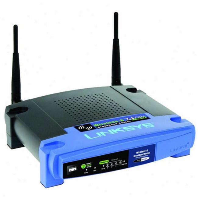Linksys Wrt54gl Wireless-g 54mbps Broadband Router -linux Open Source Edition