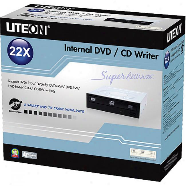 Lite-on 22x Dvd-writer With Spruce Erase, Ihap322