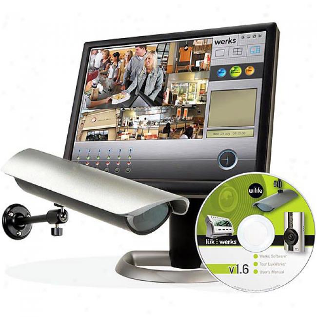 Logitech Wilife Diyital Video Security Camera Outdoor Master System
