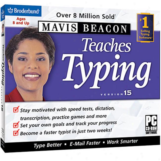 Mavis Beacon Teaches Typing V. 15