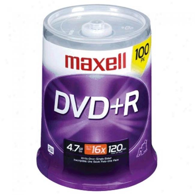 Maxell 100-pack 16x Dv+dr Spindle