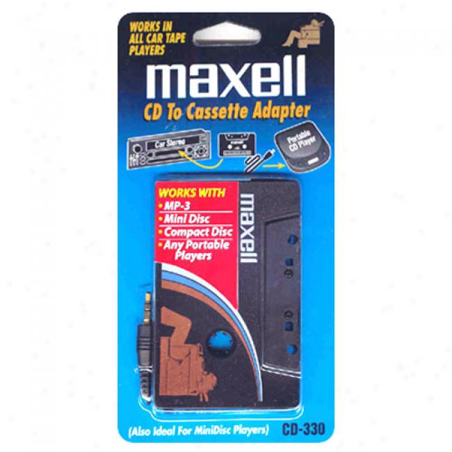 Maxell Cd/mp3-to-cassette Adapter