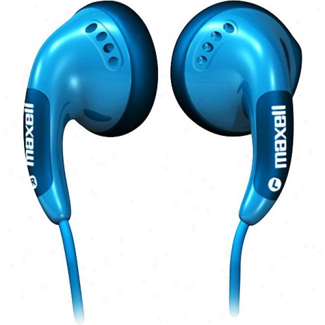 Maxell Color Buds Earbuds - Blue, Cb-blue