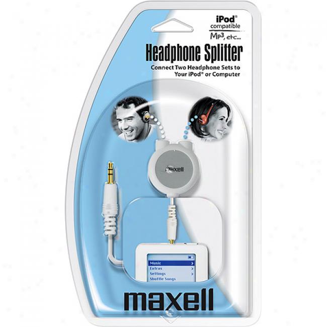 Maxell P-6 Stereo Headphone Splitter