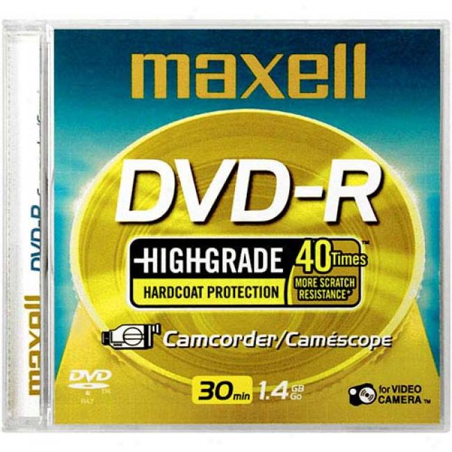 Maxell Write-once Dvd-r High Grade Camcorder Disc, 2-pack