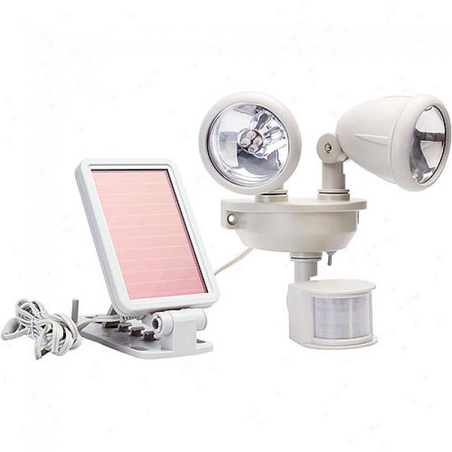 Maxsa Motion-activated Dual-head Led Security Floodlight