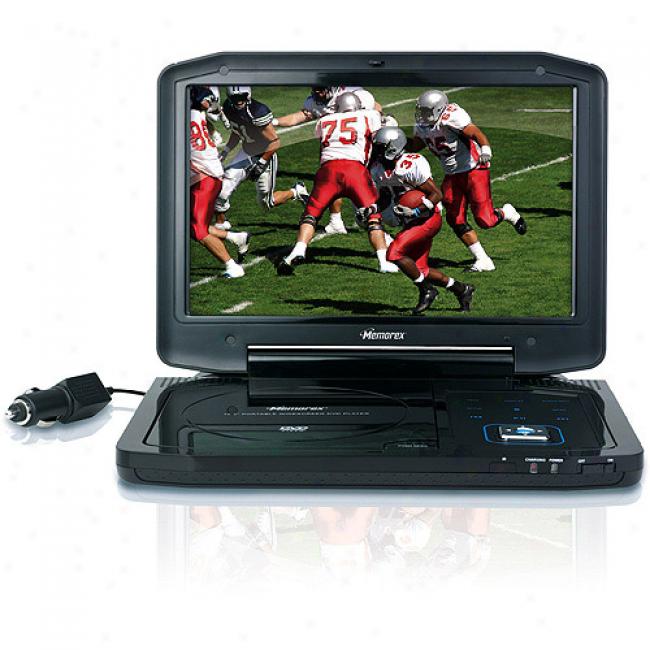 Memorex 10.2'' Widescreen Portable Dvd Player Mvdp1102