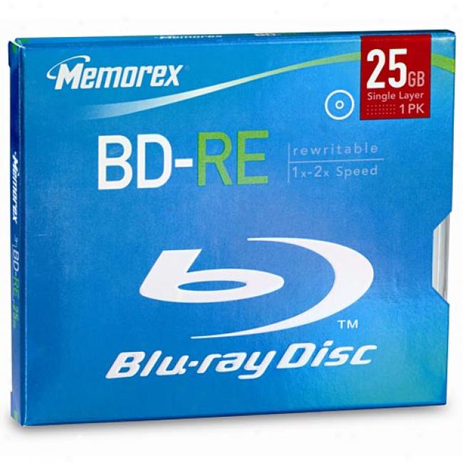 Memorex Blu-ray Bd-re Media, 35025502