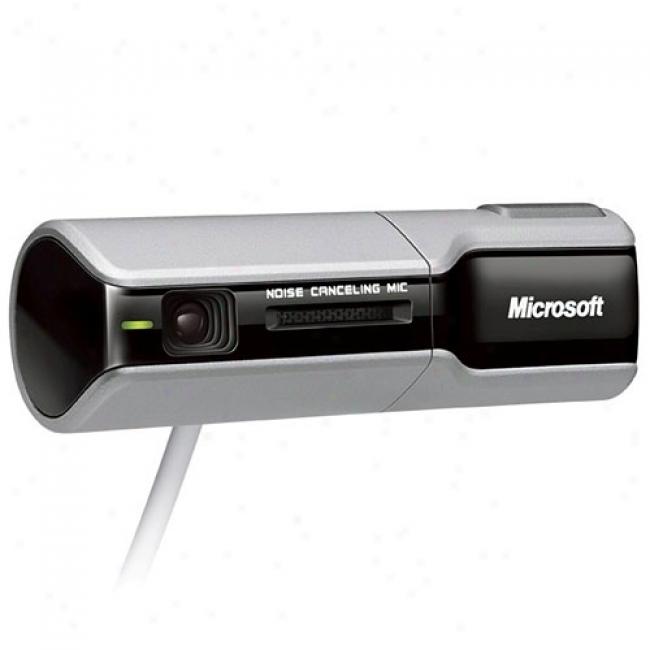 Microsoft Lifecam Nx-300 Usb Webcam, Fits Notebooks And Lcd Monitors