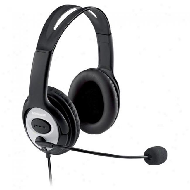 Microsoft Lifechat Lx-3000 Usb Digital Stereoo Headset