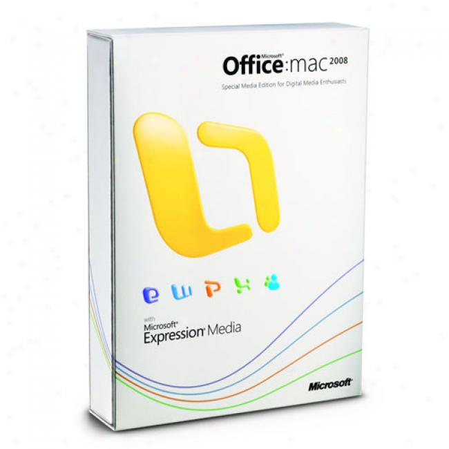 Microsoft Office 20O8 For Mac Secial Media Issue  (english Dvd)