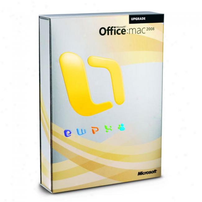Microsoft Office 2008 For Mac Upgrade (english Dvd)