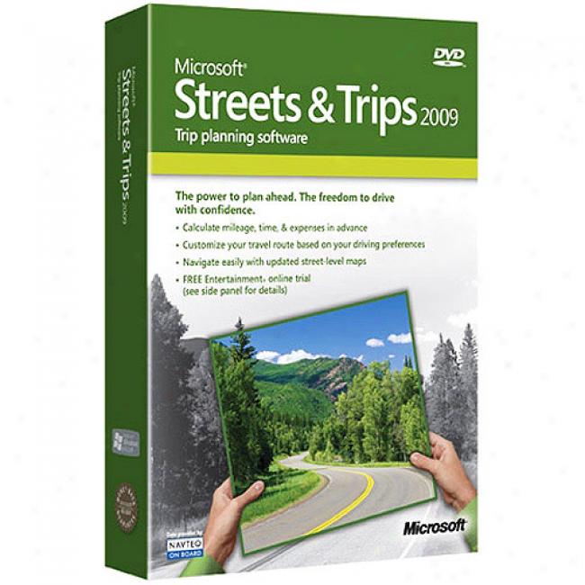 Microsoft Streets & Trips 2009 (pc)