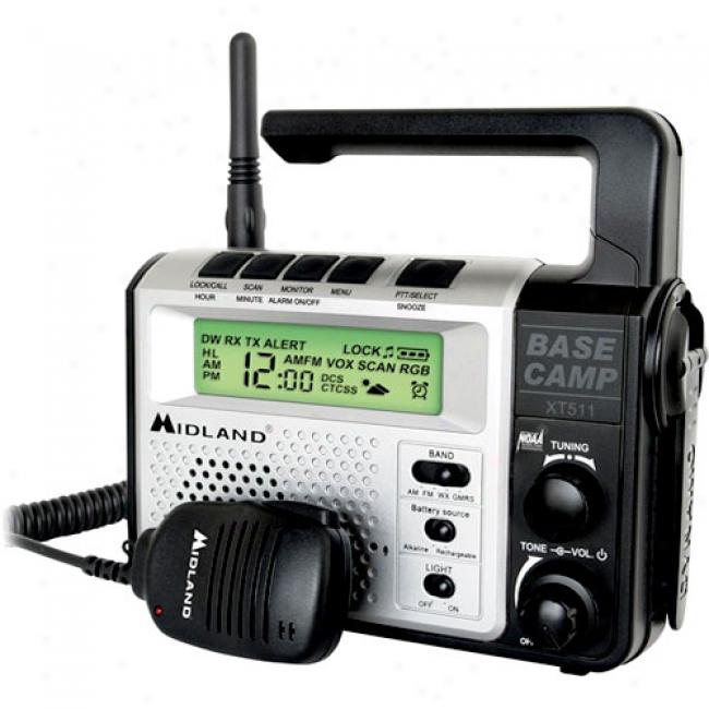 Midland Emergency Crank 2-way Radio