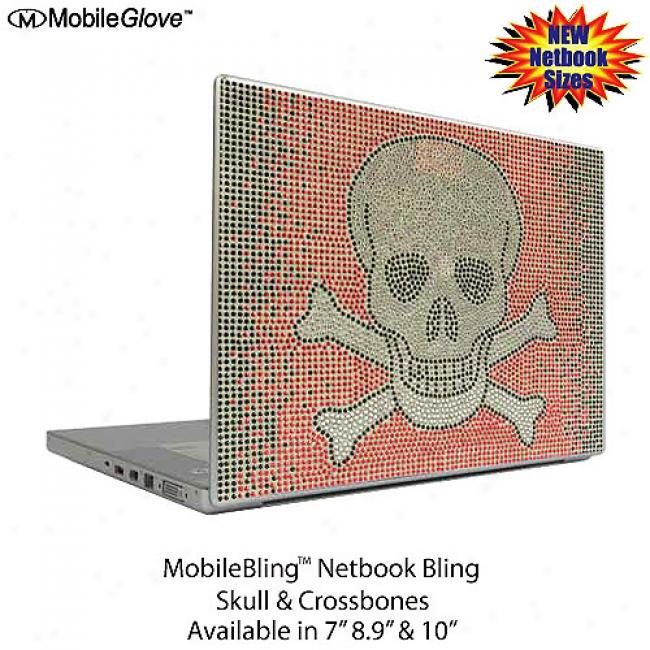 Mobilebling Netbook Cover Skull And Crossbones, 7 