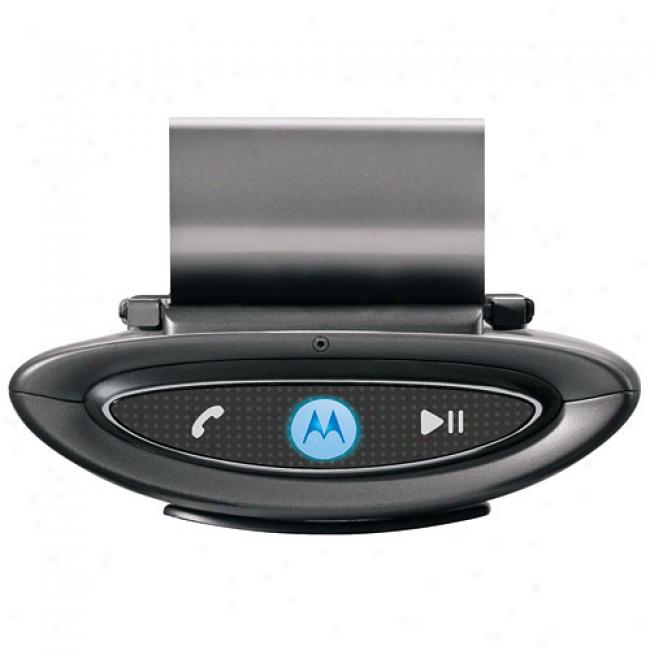 Motorola Bluetooth T505 In-car Speakerpone And Digital Fm Transmitter