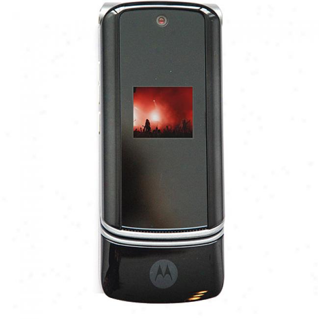 Motorola Motokrzr K1 Unlocked Gsm Cell Phone, Black