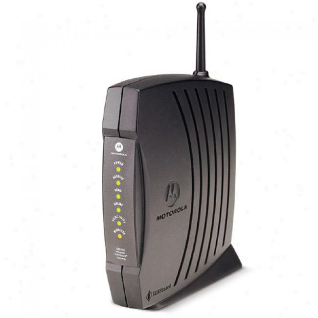 Motorola Surfboard Sbg900 Wireless-g 54mbps Router And Cable Modem Gatewa