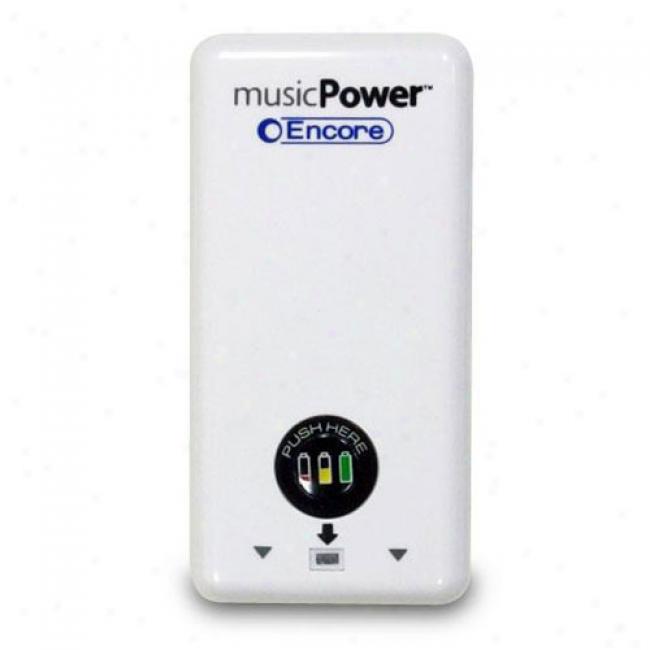 Music Power Encore Rechargeable Battery For Ipod And Mp3 Players