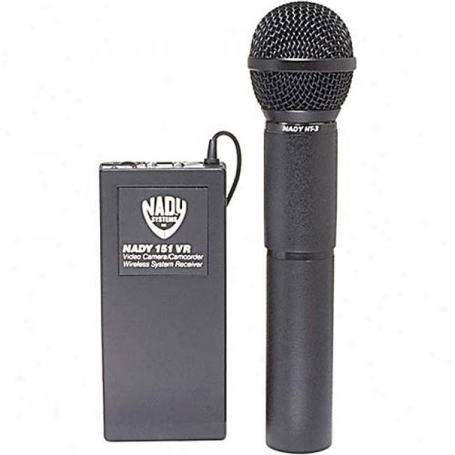 Nady Professional Wireless Hand-held Microphone System For Camcorders