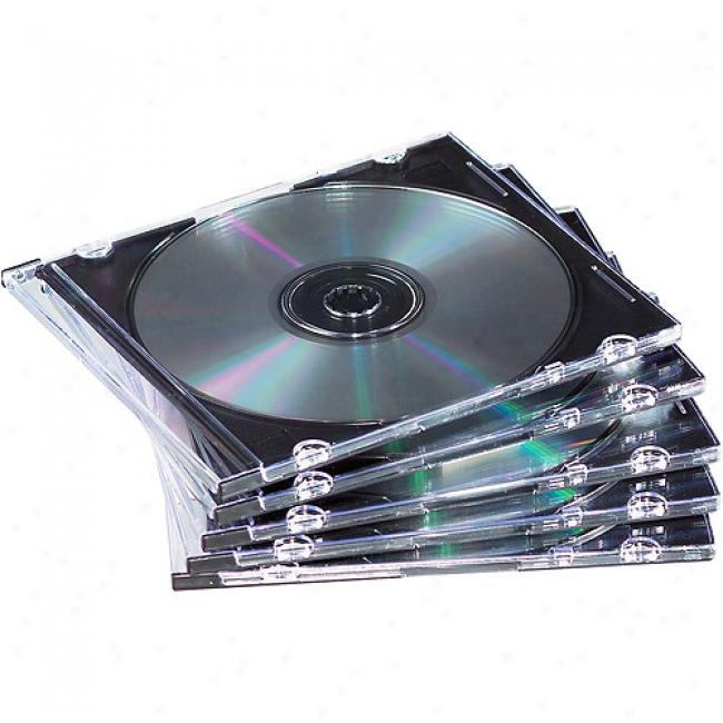 Neato Clear Slim Cd/dvd Jewel Cases, 1000-pack