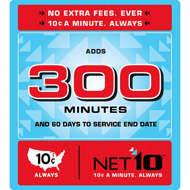 Net10 300-minute Airtime Card