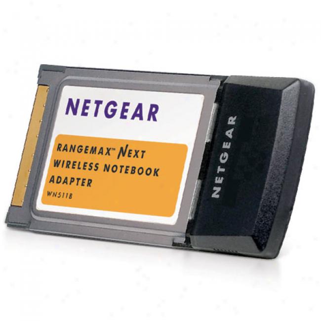 Netgear Wh511 Rangemax Next Wireless-npc-card Notebook Adapter