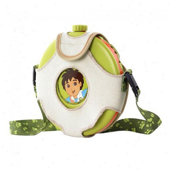 Nickelodeon Diego Perdonal Cd Player W/ Canteen-style Case