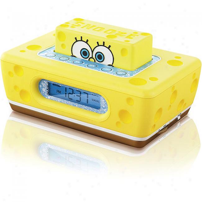 Nickeloreon Spongebob Clock Radio
