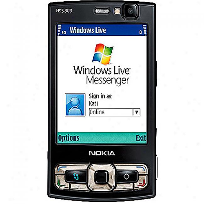 Nokia N95 8gb Smart Phonew/ 5jp Camera (unlocked) - 002d994