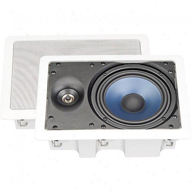 Nxg Basix Series 2-way In-walll Enclosed Speaker System -80-watt, 6.5 Inch