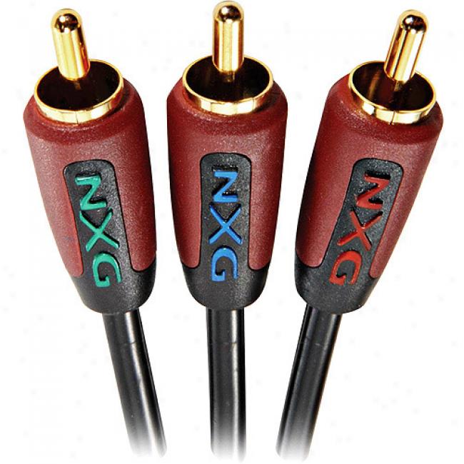 Nxg Basix Series Component Video Cable - 10 Meter