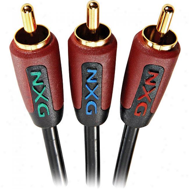 Nxg Basix Series Component Vidwo Cable - 3 Meter