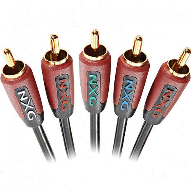 Nxg Basix Series Component Video/stereo Audio Cable - 10 Meter