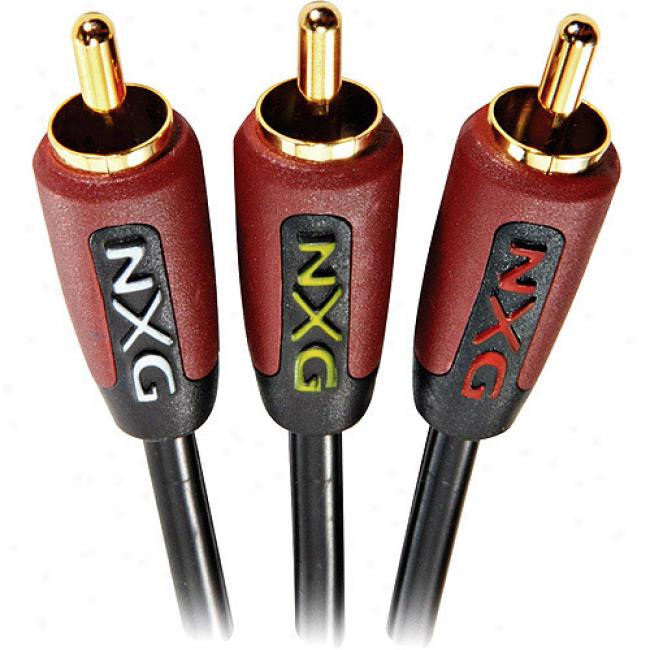 Nxg Basix Series Stereo Audio/vdieo Cable - 1 Meter
