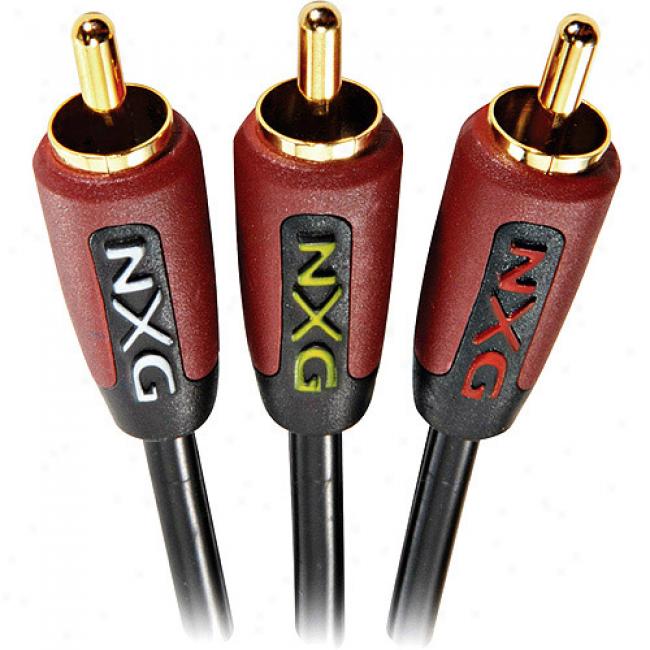 Nxg Basix Series Stereo Aucio/video Cable - 2 Meter