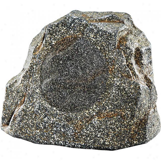 Nxg Pro Series 2-way Weather-resistant Rock Speaker System - 120-watt, 8-inch - Granite