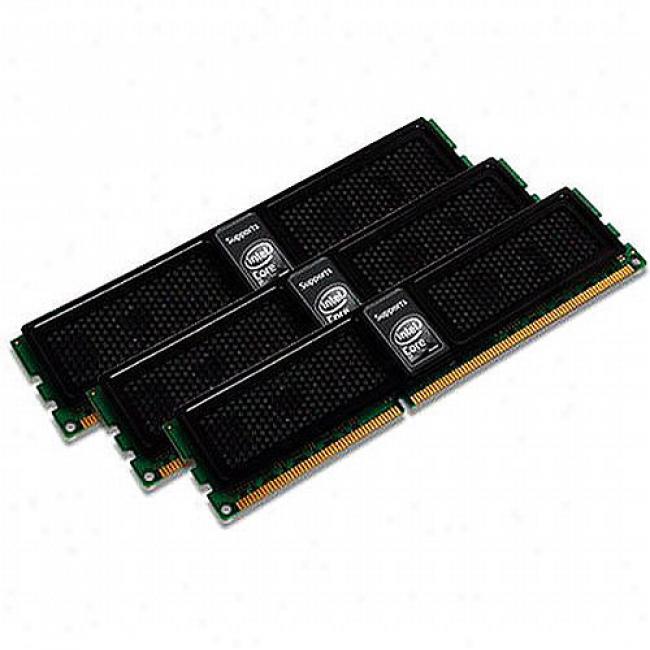 Ocz Intel End Xmp Tri Channel Kit Pc#-12900 3 X 2gb Memory Module