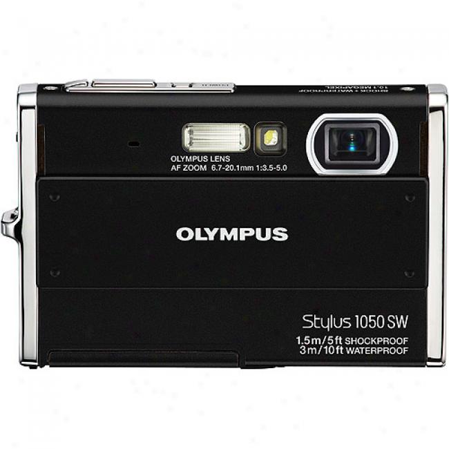 Olympus Stylus 1050sw Mourning 10.1 Mp Digital Camera, 3x Zoom & 2.7