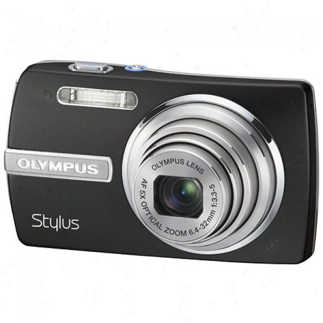 Olympus Stylus 840 Black 8.0 Mp Dkgital Camera, 5x Optical Zoom & 2.7