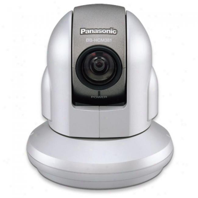 Panasonic Bb-hcm381a Network Camera With Remote 350-degree Pan And 220-degree Tilt