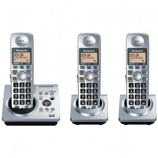 Panasonic Kx-tg1033s Expandable Digital Cordless Phone System W/ Call Waiting & Caller Id