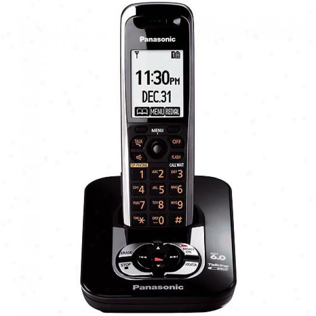 Panasonic Kx-tg7431b 1 Handset Dect Telephone With Choicemail
