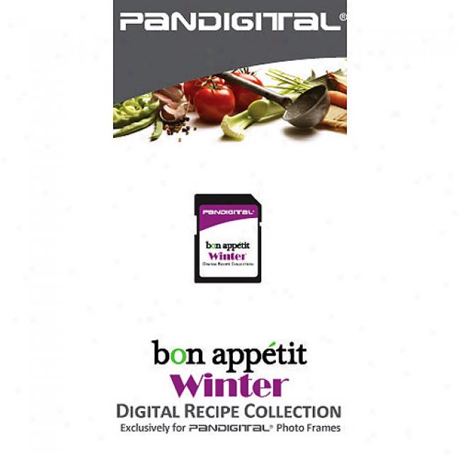 Pandigital Sd Card W/ Bon Appetit Cookvook Recipes
