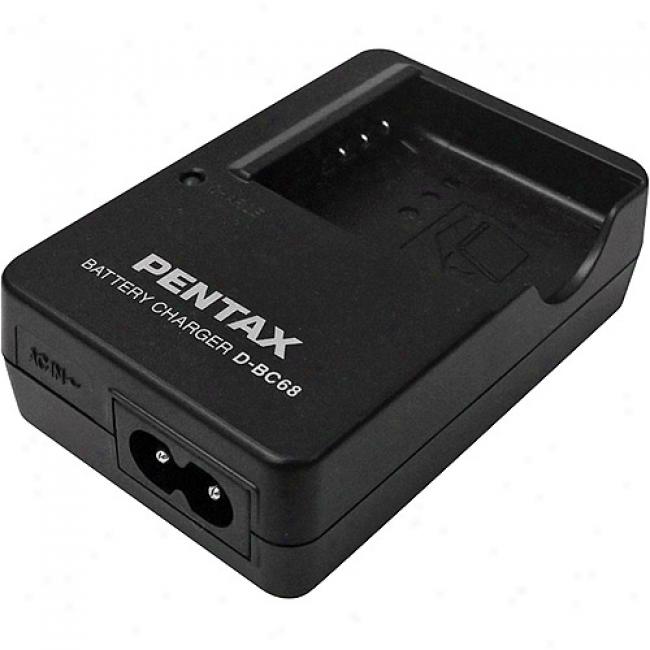 Pentax Battery Charger Kit For Optio A40/s10 Digital Cameras
